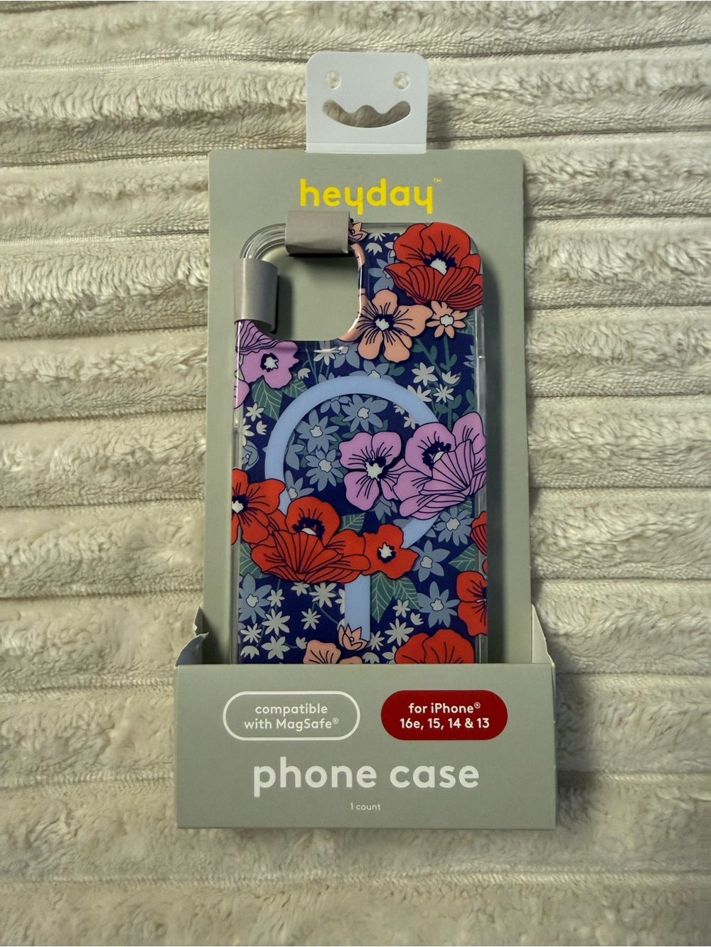 Target heyday Floral MagSafe-Compatible Phone Case - Navy, Red, Pink